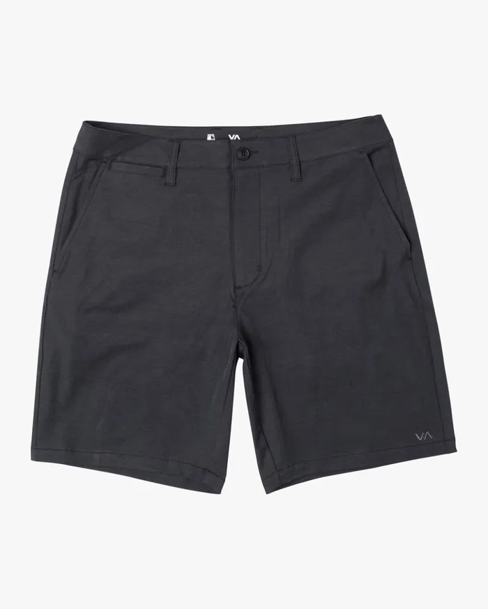 RVCA Shorts Boy039s Back In Hybrid Shorts 17034 Black 8211 Boys