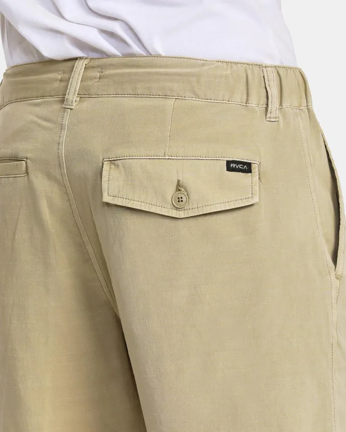RVCA Shorts Hybrids All Time Coastal Rinsed Hybrid 19034 Shorts Khaki 8211 Men RVCA Shorts Hybrids All Time Coastal Rinsed Hybrid 19034 Shorts Khaki 8211 Men