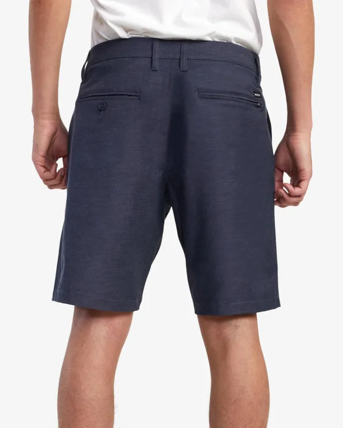 RVCA Shorts Hybrids Back In Hybrid 19034 Shorts Denim Heather 8211 Men