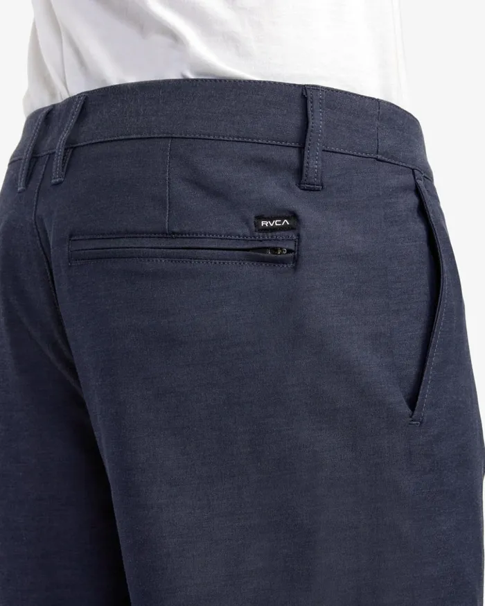 RVCA Shorts Hybrids Back In Hybrid 19034 Shorts Denim Heather 8211 Men