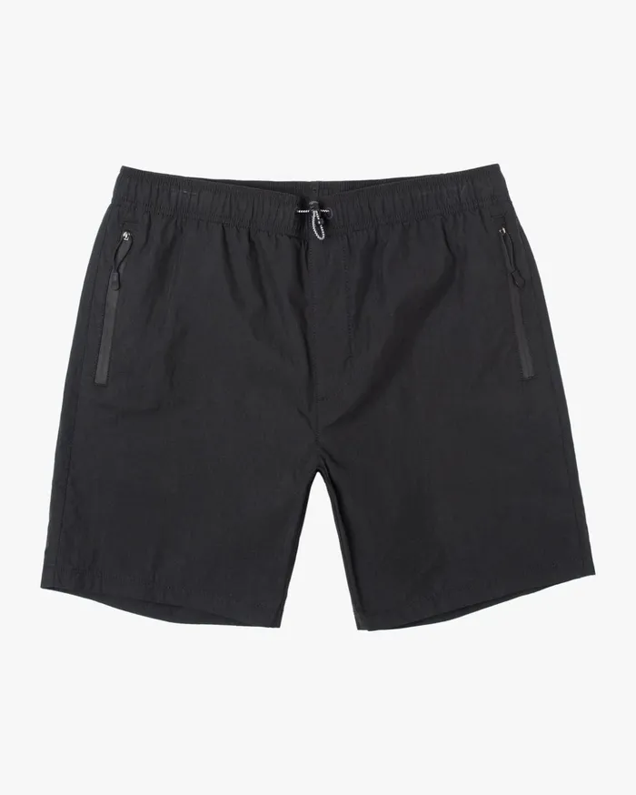 RVCA Shorts Hybrids Brodie 2 Hybrid Elastic Shorts 17 Black 8211 Men