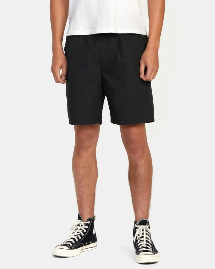 RVCA Shorts Hybrids Brodie 2 Hybrid Elastic Shorts 17 Black 8211 Men