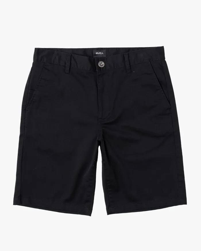 RVCA Shorts Hybrids Weekend Stretch Chino Shorts 20034 Black 8211 Men