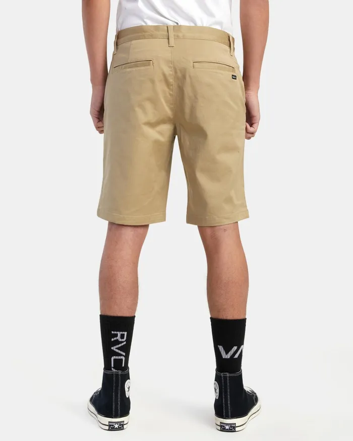 RVCA Shorts Hybrids Weekend Stretch Shorts Khaki 8211 Men