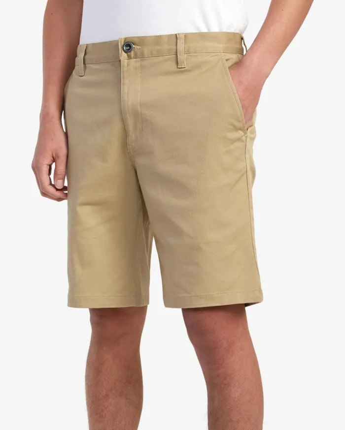 RVCA Shorts Hybrids Weekend Stretch Shorts Khaki 8211 Men
