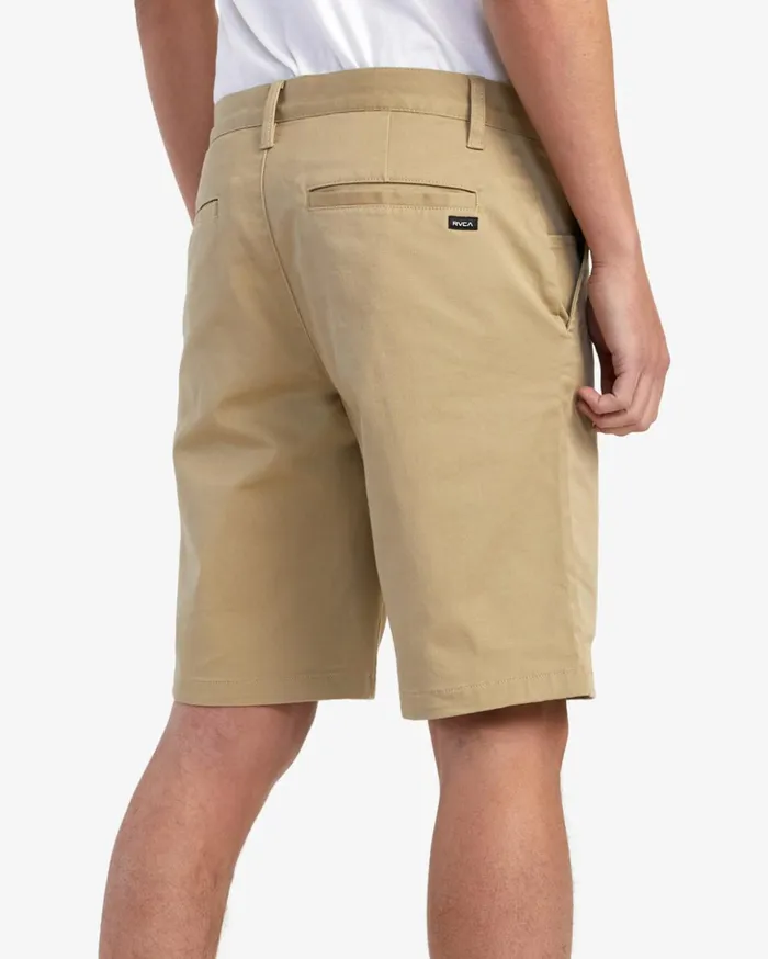 RVCA Shorts Hybrids Weekend Stretch Shorts Khaki 8211 Men