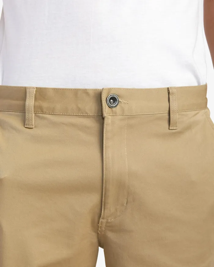 RVCA Shorts Hybrids Weekend Stretch Shorts Khaki 8211 Men