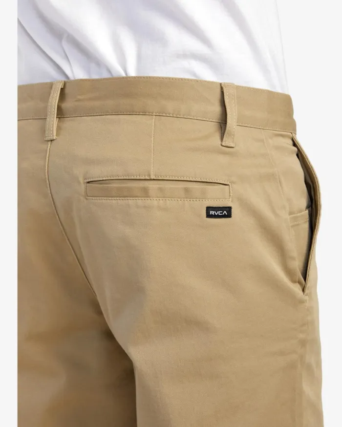 RVCA Shorts Hybrids Weekend Stretch Shorts Khaki 8211 Men