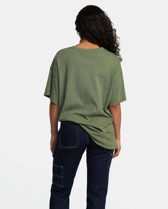 RVCA Tees Tanks Embrace Change TShirt Leaf 8211 Women
