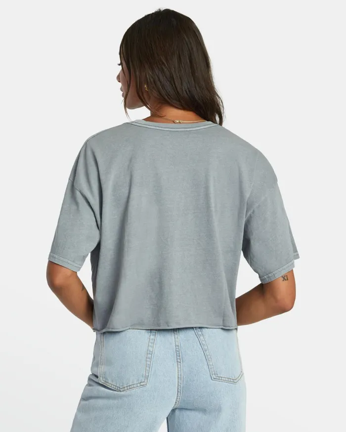 RVCA Tees Tanks PTC Pocket Tee Monument 8211 Women