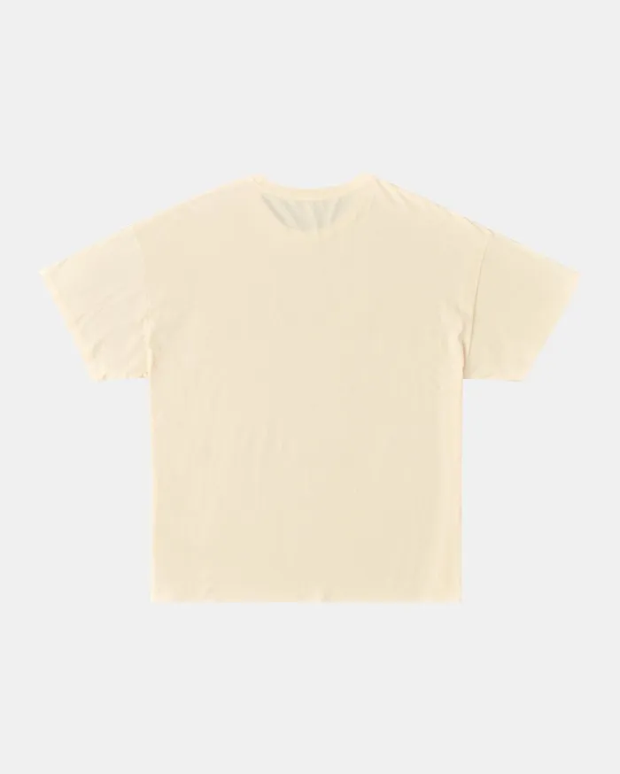 RVCA Tees Tanks Rose Namajunas Tee Vintage White 8211 Women