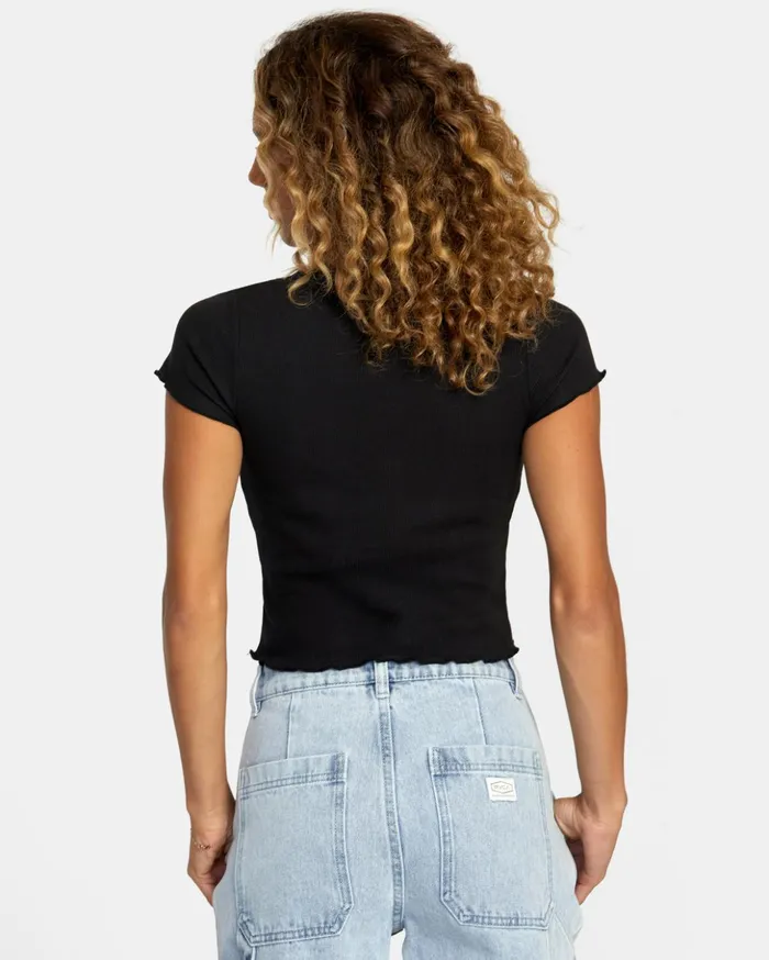 RVCA Tees Tanks RVCA Balance Tee Rvca Black 8211 Women