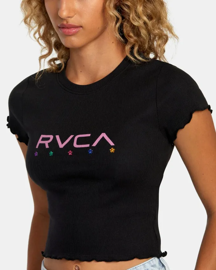 RVCA Tees Tanks RVCA Balance Tee Rvca Black 8211 Women