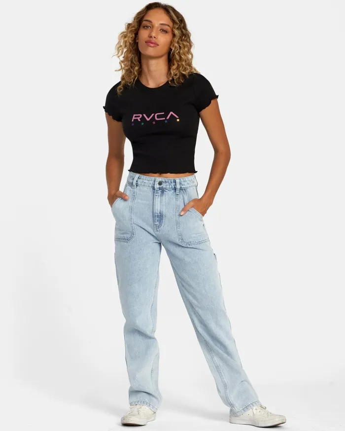 RVCA Tees Tanks RVCA Balance Tee Rvca Black 8211 Women