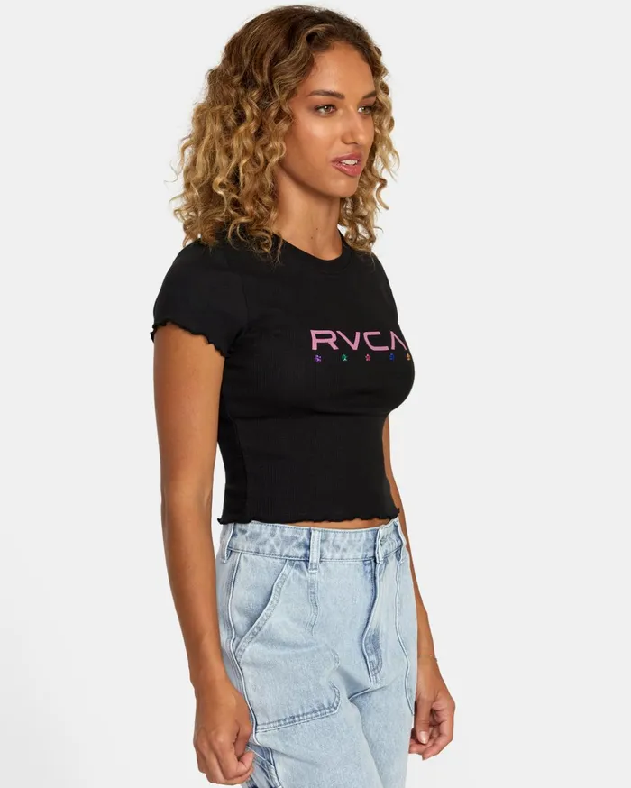 RVCA Tees Tanks RVCA Balance Tee Rvca Black 8211 Women