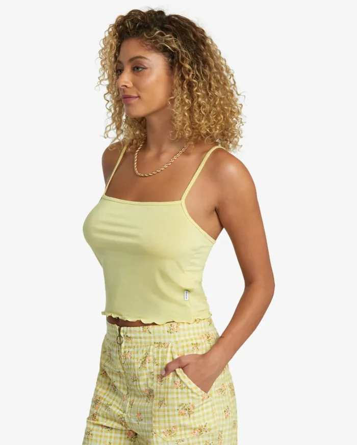 RVCA Tops All That Tank Top Golden 8211 Women