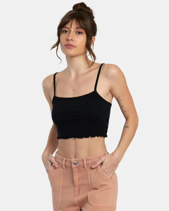 RVCA Tops All That Tank Top Rvca Black 8211 Women