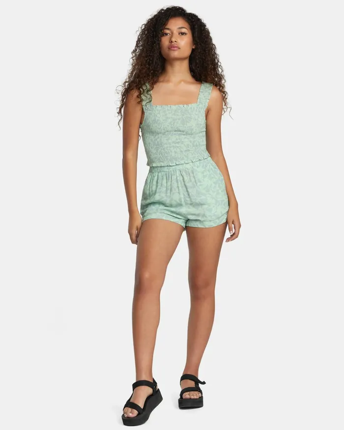RVCA Tops Terrace Eco Tank Top Seafoam 8211 Women