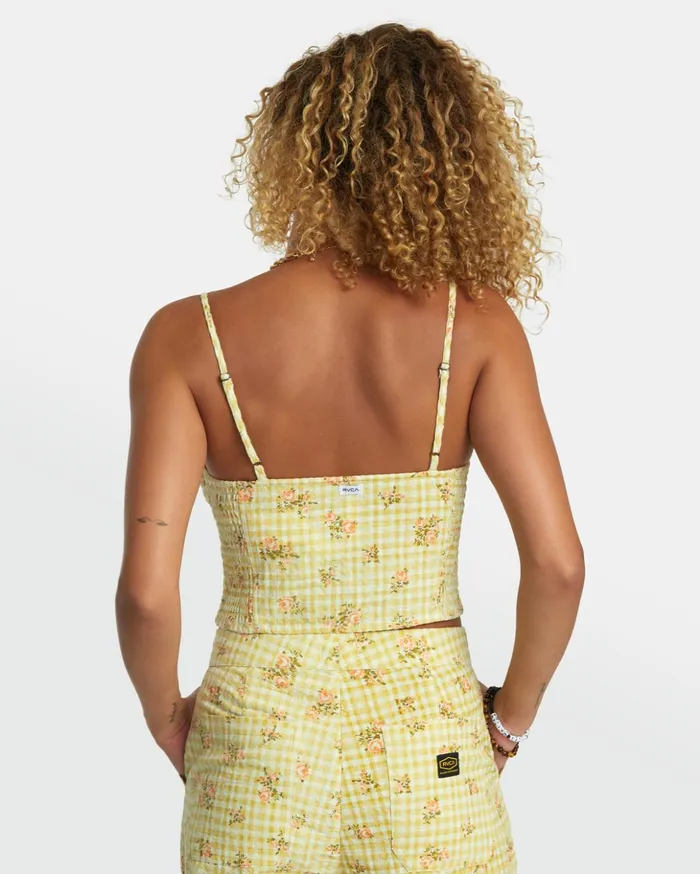 RVCA Tops United Tank Top Golden 8211 Women