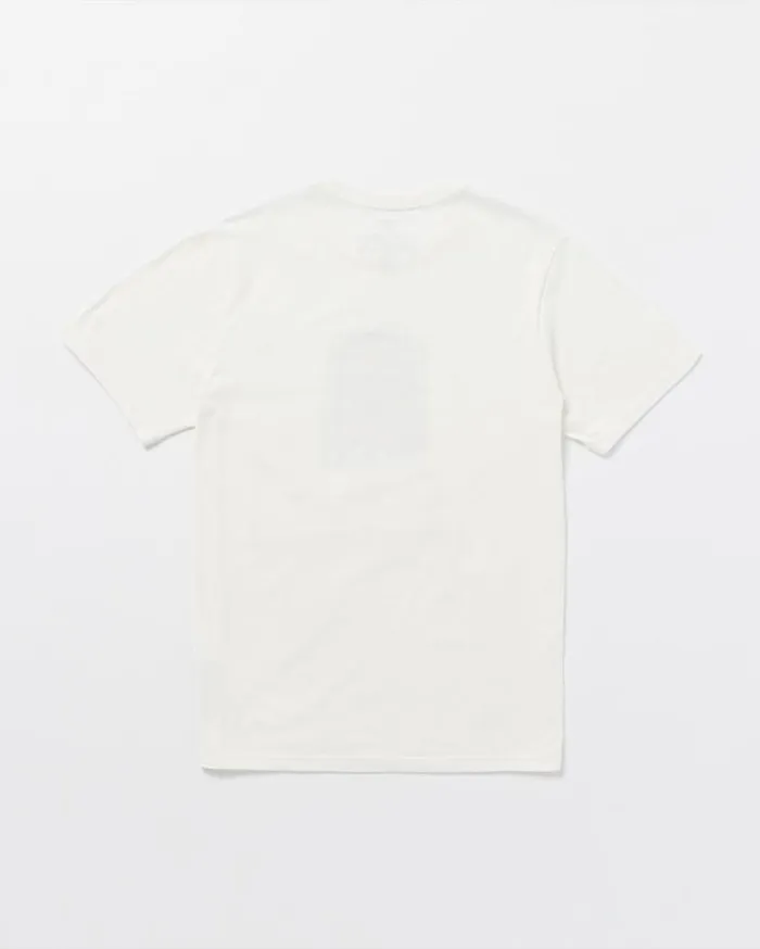 Sacred Stone Short Sleeve Tee 8211 Off White Mens Volcom Tops and Tees