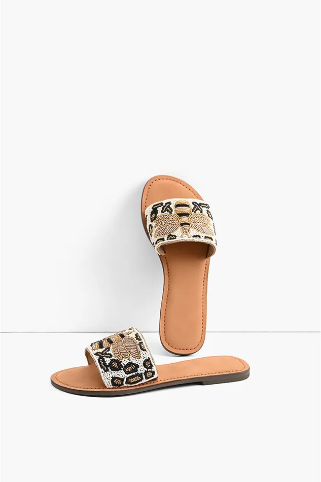 Sandals Bee Glam Slide Sandals America and Beyond Women Sandals Bee Glam Slide Sandals America and Beyond Women