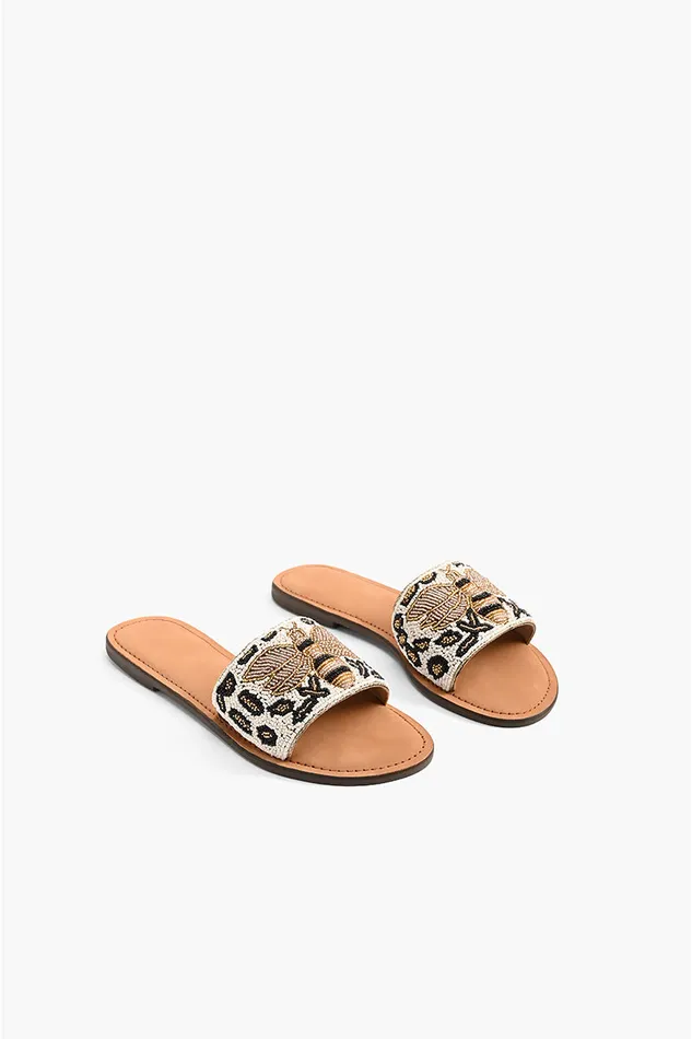 Sandals Bee Glam Slide Sandals America and Beyond Women Sandals Bee Glam Slide Sandals America and Beyond Women