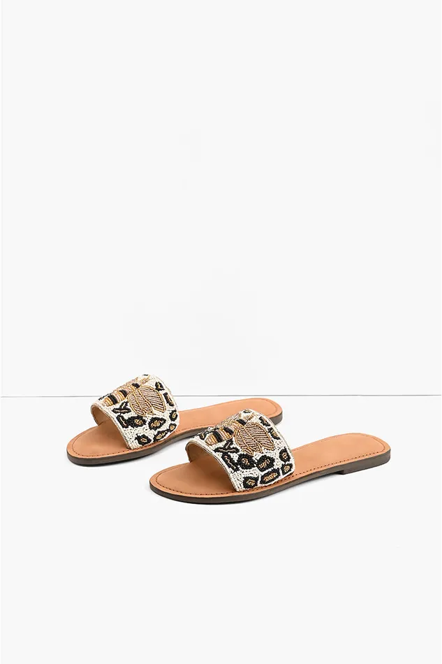 Sandals Bee Glam Slide Sandals America and Beyond Women Sandals Bee Glam Slide Sandals America and Beyond Women