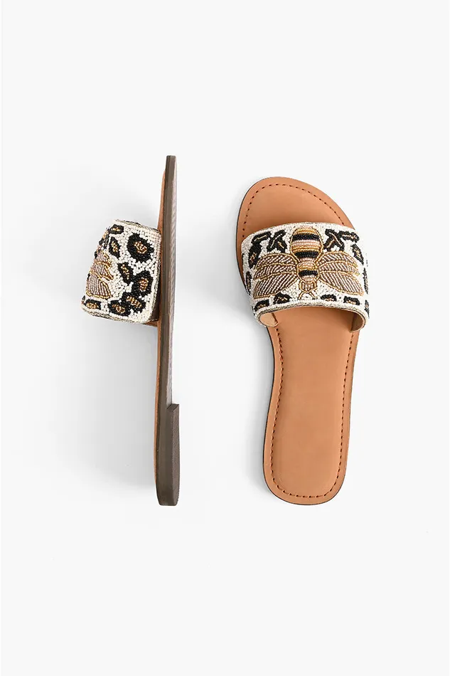 Sandals Bee Glam Slide Sandals America and Beyond Women Sandals Bee Glam Slide Sandals America and Beyond Women