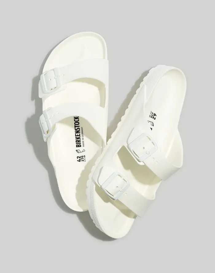 Sandals Men Madewell Birkenstock Arizona EVA Sandals White