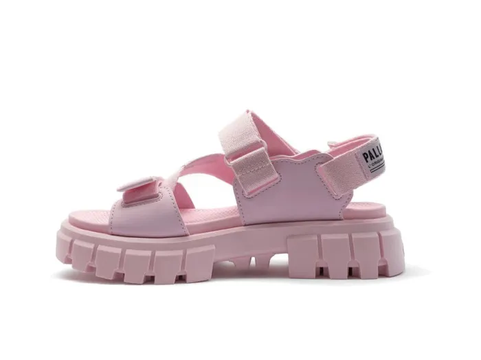 Sandals Women PALLADIUM REVOLT SANDAL MONO Cold Pink Sandals Women PALLADIUM REVOLT SANDAL MONO Cold Pink