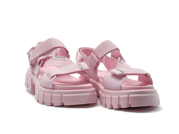 Sandals Women PALLADIUM REVOLT SANDAL MONO Cold Pink Sandals Women PALLADIUM REVOLT SANDAL MONO Cold Pink
