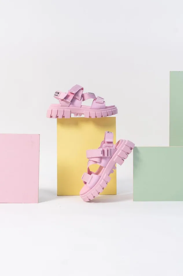 Sandals Women PALLADIUM REVOLT SANDAL MONO Cold Pink Sandals Women PALLADIUM REVOLT SANDAL MONO Cold Pink