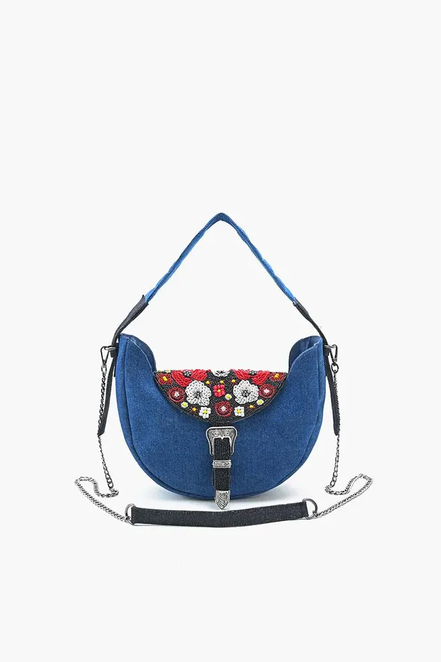 Scarlet Romance Denim Shoulder Bag Women Shoulder Bags America and Beyond