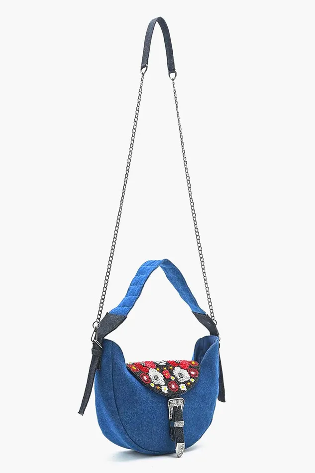 Scarlet Romance Denim Shoulder Bag Women Shoulder Bags America and Beyond