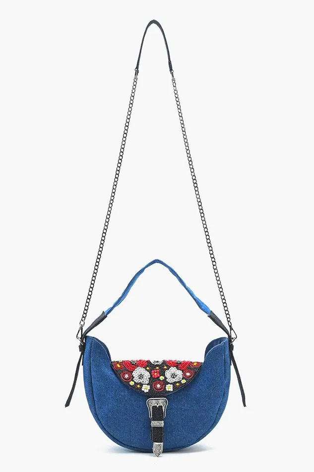 Scarlet Romance Denim Shoulder Bag Women Shoulder Bags America and Beyond
