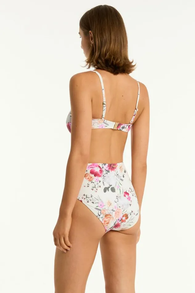 Sea Level Bottoms Belle Panelled High Waist Pant Belle Coconut 8211 Women