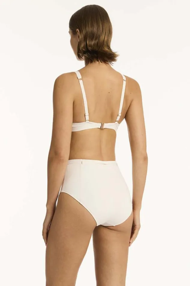 Sea Level Bottoms Casa Del Mar Belted High Waist Pant Casa Del Mar Coconut 8211 Women