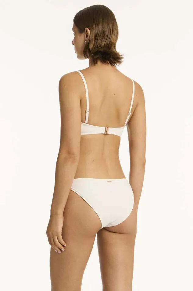 Sea Level Bottoms Casa Del Mar Regular Cheeky Pant Casa Del Mar Coconut 8211 Women