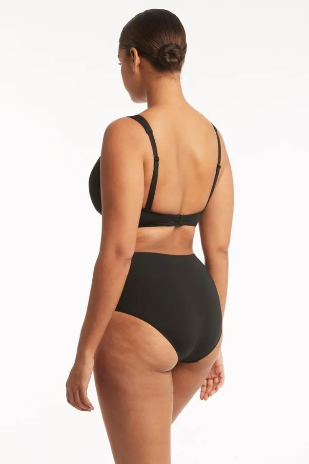 Sea Level Bottoms Eco Essentials High Waist Gathered Side Pant Eco Essentials Black 8211 Women Sea Level Bottoms Eco Essentials High Waist Gathered Side Pant Eco Essentials Black 8211 Women