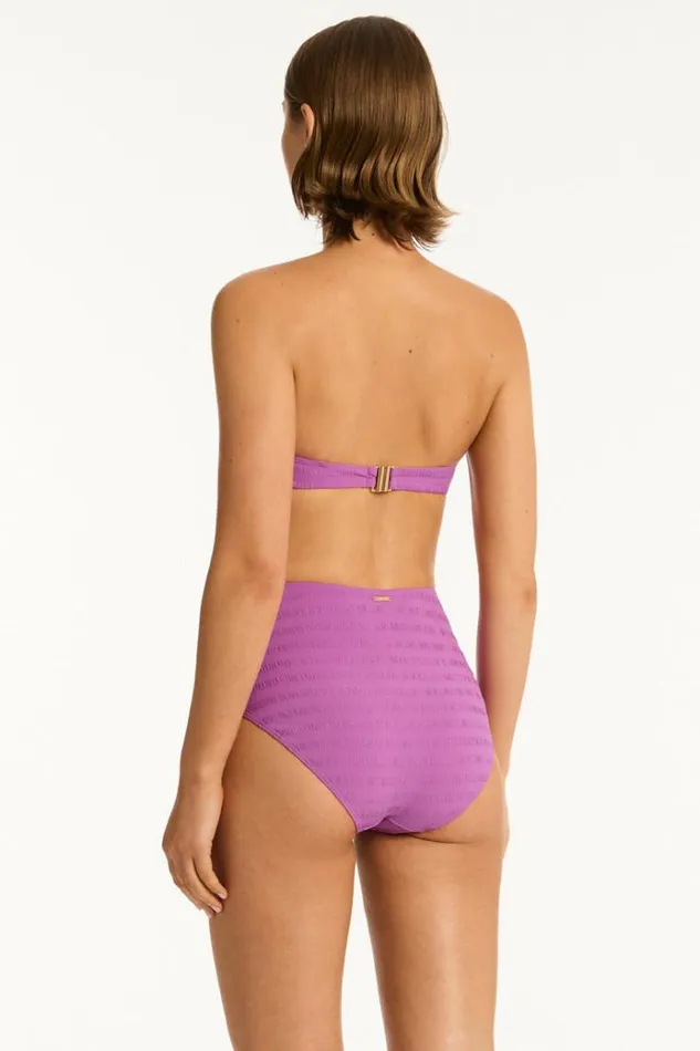 Sea Level Bottoms Palisades Panelled High Waist Pant Palisades Orchid 8211 Women