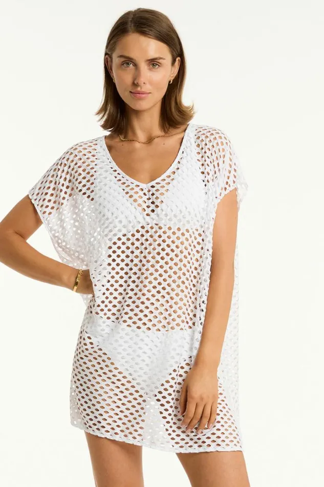 Sea Level Kaftans Castaway Kaftan Castaway White 8211 Women