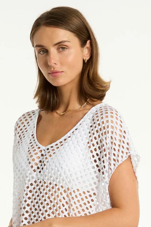 Sea Level Kaftans Castaway Kaftan Castaway White 8211 Women