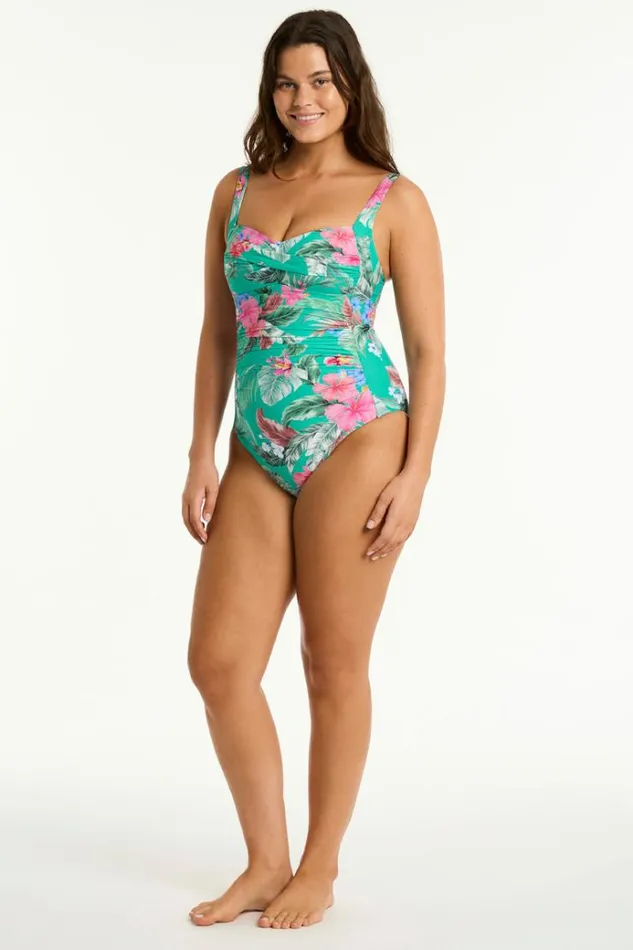 Sea Level One Pieces Pacifico Twist Front One Piece Pacifico 8211 Women