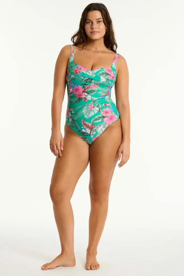Sea Level One Pieces Pacifico Twist Front One Piece Pacifico 8211 Women