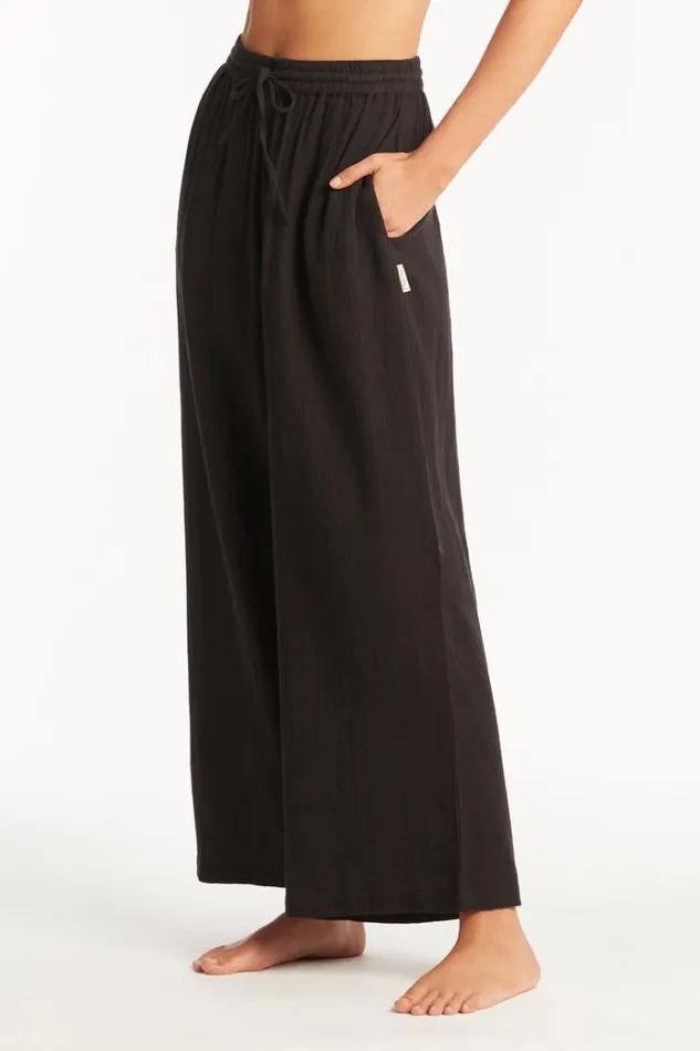 Sea Level Pants Sunset Beach Pant Sunset Black 8211 Women
