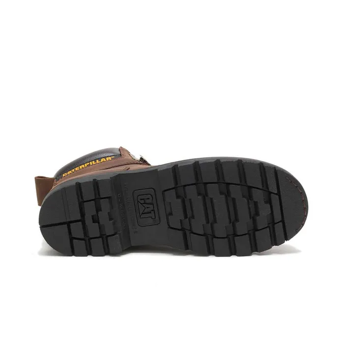Second Shift Work Boot Dark Brown Men Cat Footwear Boots