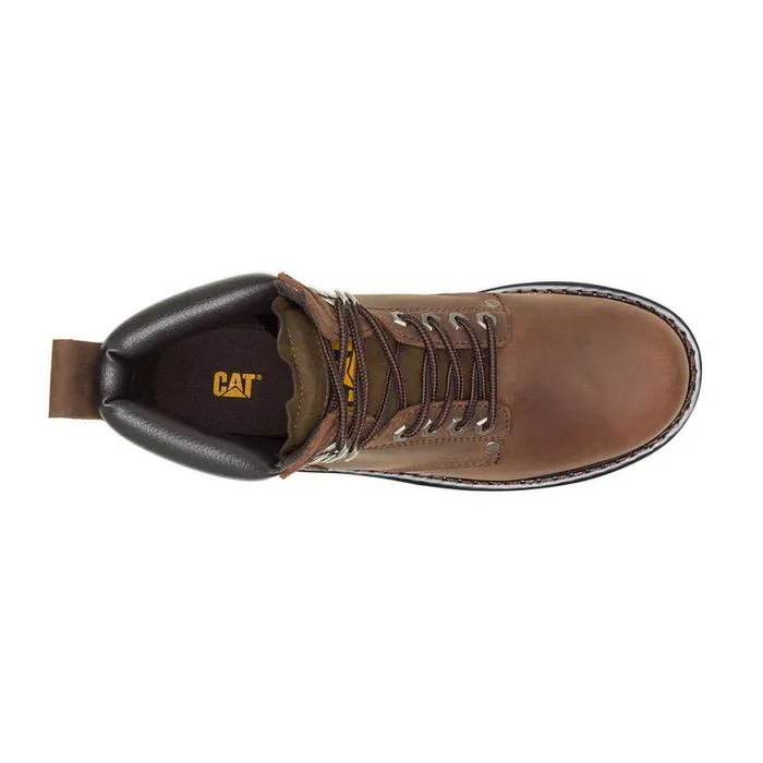 Second Shift Work Boot Dark Brown Men Cat Footwear Boots