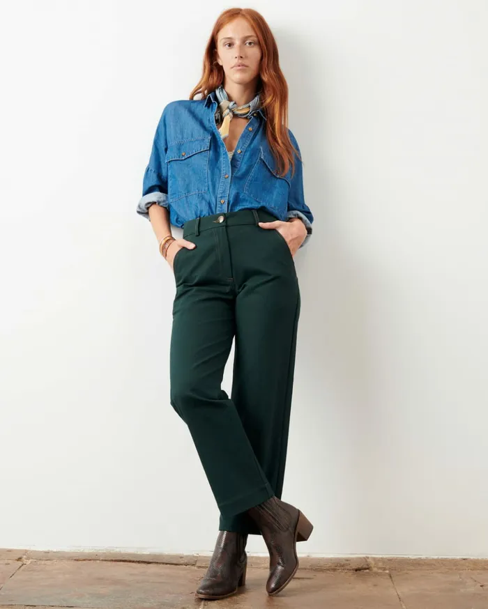 Sessn Womens Trousers Johannes Fumo