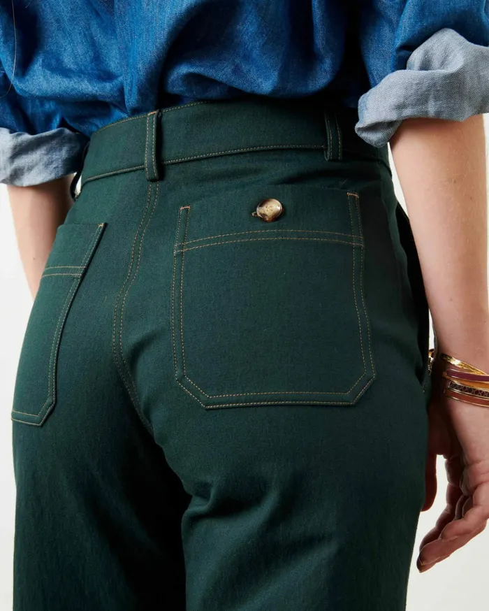Sessn Womens Trousers Johannes Fumo