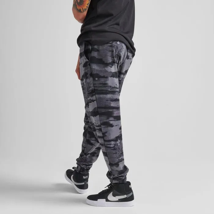 Shelter Jogger With Butter Blend Charcoal Men Stance Joggers and Pants